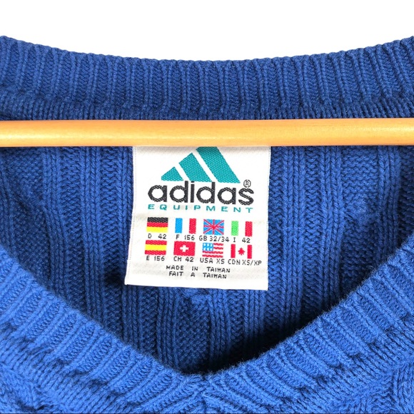 Y2K Adidas Tennis Sweater Vest - Picture 4 of 6